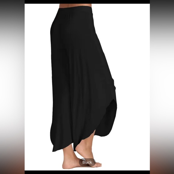 Brand New Women's Plus High Rise Split Loose Wide Leg Pants 4X - Picture 3 of 5